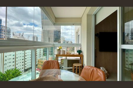 Varanda de apartamento para alugar com 1 quarto, 39m² em Pinheiros, São Paulo