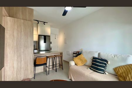 Sala de apartamento para alugar com 1 quarto, 39m² em Pinheiros, São Paulo