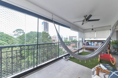 Varanda de apartamento à venda com 4 quartos, 214m² em Vila Cruzeiro, São Paulo