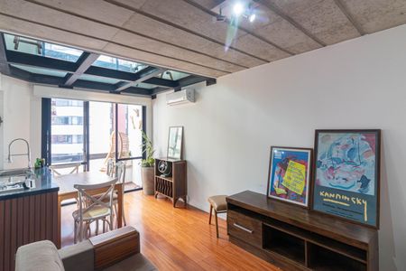 Apartamento para alugar com 70m², 1 quarto e 1 vagaSala