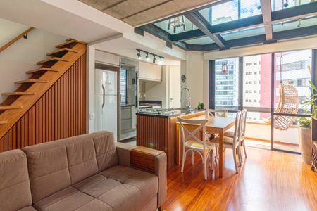 Sala de apartamento para alugar com 1 quarto, 70m² em Planalto Paulista, São Paulo