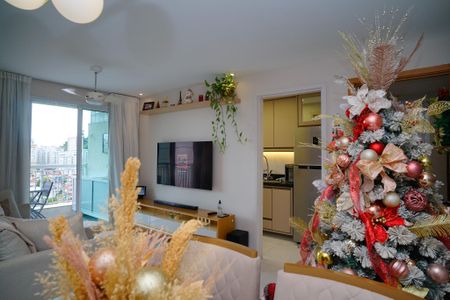 Sala de apartamento à venda com 2 quartos, 70m² em Santa Rosa, Niterói