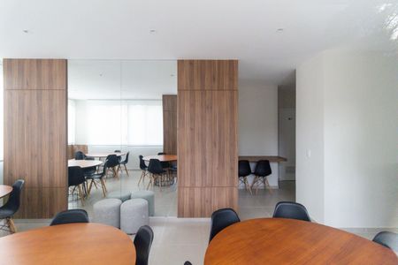 Apartamento à venda com 40m², 2 quartos e 1 vagaSalão de festas