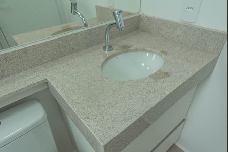 Apartamento para alugar com 27m², 1 quarto e sem vagaBanheiro da Suíte