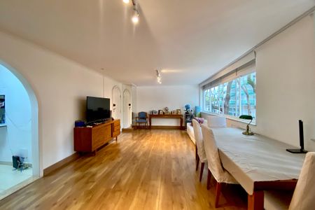 Sala  de apartamento para alugar com 3 quartos, 106m² em Leblon, Rio de Janeiro