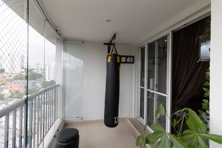 Varanda da Sala de apartamento à venda com 3 quartos, 80m² em Vila Gumercindo, São Paulo