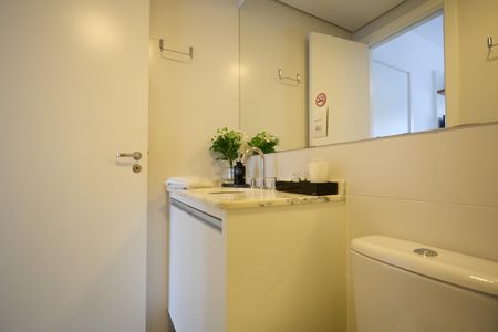 Apartamento para alugar com 40m², 1 quarto e sem vagaBanheiro Suíte 1