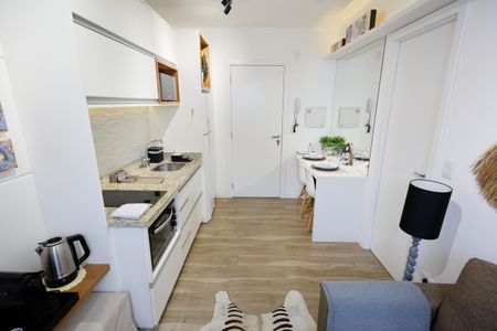 Sala de apartamento para alugar com 1 quarto, 40m² em Bigorrilho, Curitiba