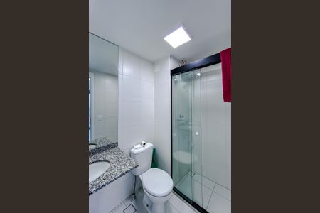 Apartamento para alugar com 37m², 1 quarto e sem vagaBanheiro da Suíte