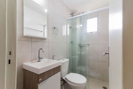 Banheiro de apartamento para alugar com 1 quarto, 40m² em Jaguaré, São Paulo