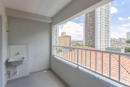 Varanda de apartamento à venda com 2 quartos, 36m² em Vila Dom Pedro I, São Paulo