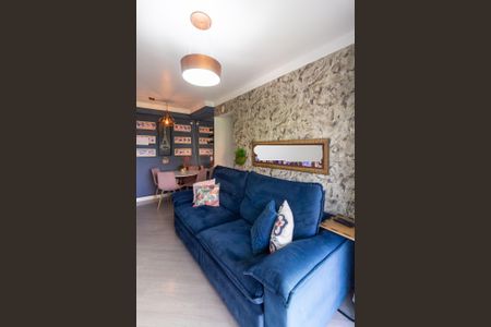 Sala de apartamento à venda com 3 quartos, 75m² em Vila Castelo, São Paulo