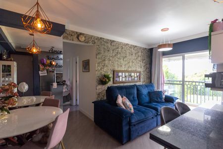 Sala de apartamento à venda com 3 quartos, 75m² em Vila Castelo, São Paulo