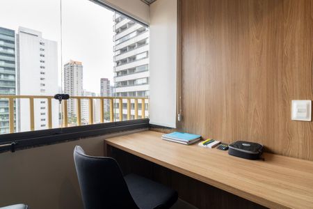 Apartamento à venda com 26m², 1 quarto e sem vagaVaranda