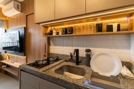 Apartamento à venda com 26m², 1 quarto e sem vagaCozinha