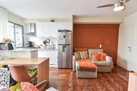 Sala de apartamento à venda com 1 quarto, 50m² em Jardim da Gloria, São Paulo