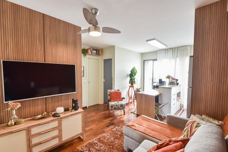 Sala de apartamento à venda com 1 quarto, 50m² em Jardim da Gloria, São Paulo