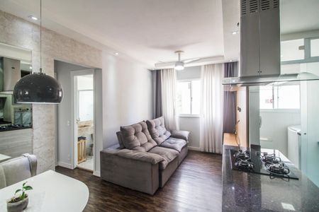 Sala de apartamento para alugar com 2 quartos, 51m² em Vila Sao Joao, Barueri