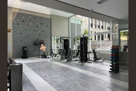 Studio para alugar com 25m², 1 quarto e 1 vaga Studio para alugar com 25m², 1 quarto e 1 vagaÁrea comum - Academia