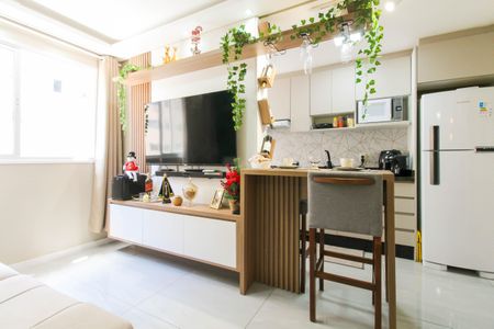 Sala de apartamento para alugar com 2 quartos, 62m² em São José, Canoas