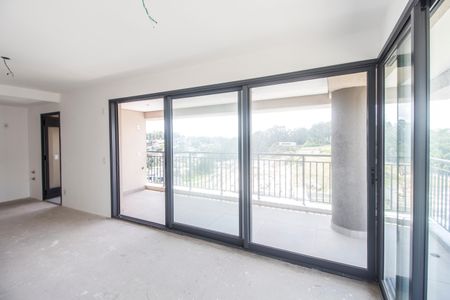 Sala  de apartamento à venda com 1 quarto, 120m² em Centro Comercial Jubran, Barueri