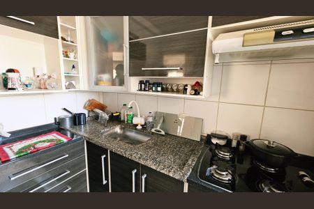 Cozinha e Área de Serviço de apartamento à venda com 2 quartos, 54m² em Vila Nova Esperia, Jundiaí
