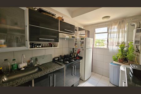 Cozinha e Área de Serviço de apartamento à venda com 2 quartos, 54m² em Vila Nova Esperia, Jundiaí