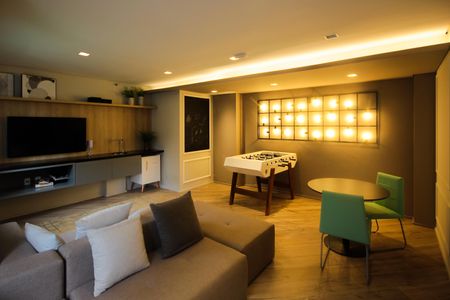 Apartamento à venda com 45m², 1 quarto e 1 vagaSalão de Jogos