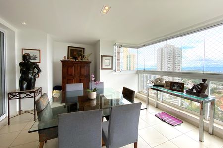 Apartamento à venda com 219m², 4 quartos e 4 vagasVaranda coberta da Sala