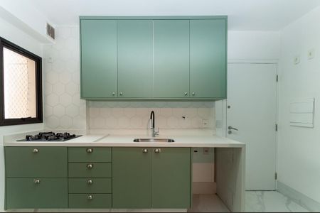 Apartamento à venda com 115m², 2 quartos e 1 vagaCozinha Americana