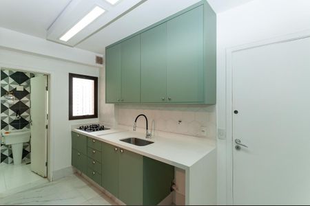 Apartamento à venda com 115m², 2 quartos e 1 vagaCozinha Americana