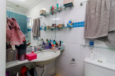 Suíte - Banheiro de apartamento para alugar com 2 quartos, 55m² em Jardim Casablanca, São Paulo