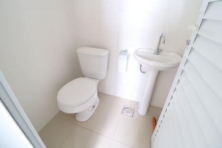 Apartamento para alugar com 103m², 3 quartos e 2 vagasBanheiro da Área de Serviço