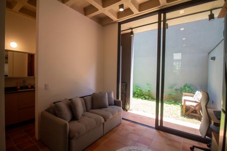 Sala de apartamento para alugar com 1 quarto, 48m² em Brooklin, São Paulo