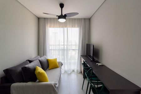 Sala de apartamento para alugar com 1 quarto, 29m² em Jardim das Acacias, São Paulo