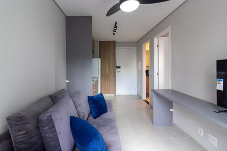 Sala de apartamento para alugar com 1 quarto, 29m² em Jardim das Acacias, São Paulo