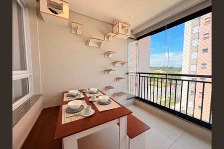 Sacada de apartamento à venda com 3 quartos, 89m² em Parque da Represa, Jundiaí