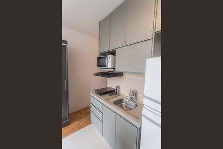 Quarto/Cozinha de apartamento à venda com 1 quarto, 40m² em Funcionários, Belo Horizonte