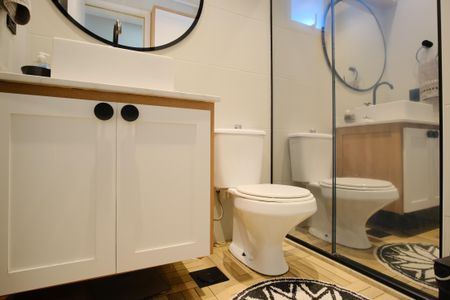 Apartamento à venda com 63m², 2 quartos e 1 vagaBanheiro Social