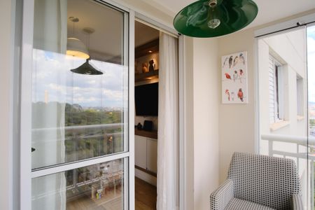 Apartamento à venda com 63m², 2 quartos e 1 vagaVaranda