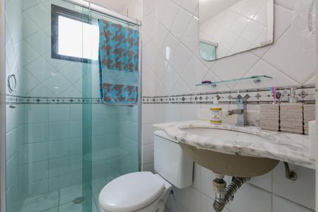 Apartamento para alugar com 45m², 1 quarto e 1 vaga Apartamento para alugar com 45m², 1 quarto e 1 vagaBanheiro da Suíte