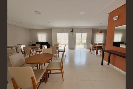 Apartamento para alugar com 77m², 2 quartos e 1 vagaÁrea comum - Salão de festas