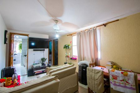 Sala de apartamento à venda com 2 quartos, 51m² em Jardim Alvorada, Santo André