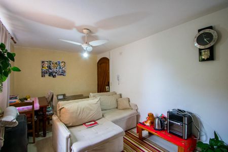 Sala de apartamento à venda com 2 quartos, 51m² em Jardim Alvorada, Santo André