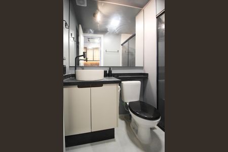 Studio para alugar com 24m², 1 quarto e sem vaga Studio para alugar com 24m², 1 quarto e sem vagaBanheiro