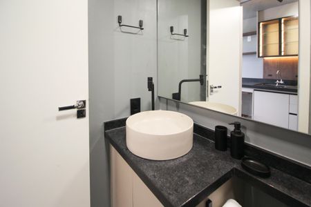 Studio para alugar com 24m², 1 quarto e sem vaga Studio para alugar com 24m², 1 quarto e sem vagaBanheiro