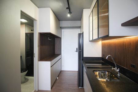 Studio para alugar com 24m², 1 quarto e sem vaga Studio para alugar com 24m², 1 quarto e sem vagaCozinha