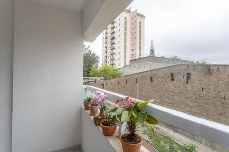 Varanda da sala  de apartamento para alugar com 2 quartos, 45m² em Centro, Diadema