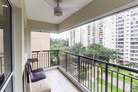Varanda gourmet de apartamento à venda com 2 quartos, 94m² em Alphaville, Santana de Parnaíba