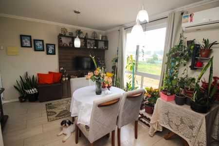 Sala de apartamento à venda com 3 quartos, 52m² em Hípica, Porto Alegre
